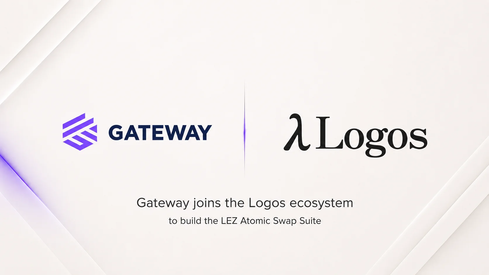 Gateway.fm | Gateway Joins the Logos Ecosystem to Build the LEZ Atomic Swap Suite