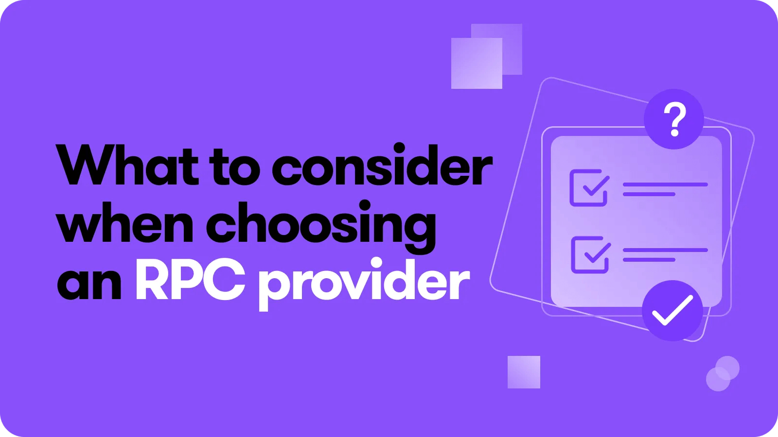 Gateway.fm | What to Consider When Choosing an RPC Provider